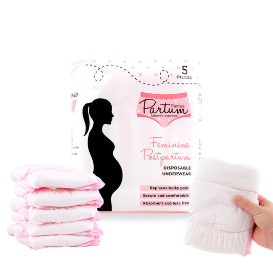Partum Panties disposable postpartum underwear for after birth recovery